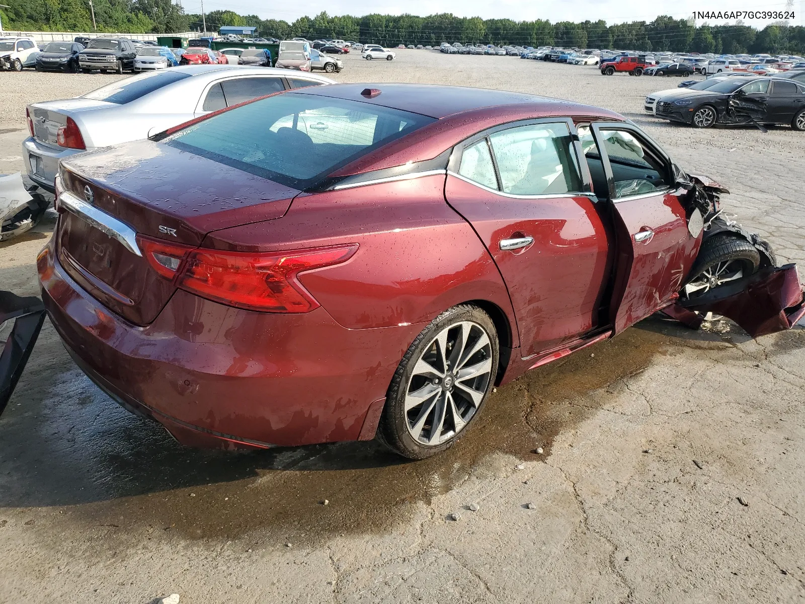 2016 Nissan Maxima 3.5S VIN: 1N4AA6AP7GC393624 Lot: 63880174