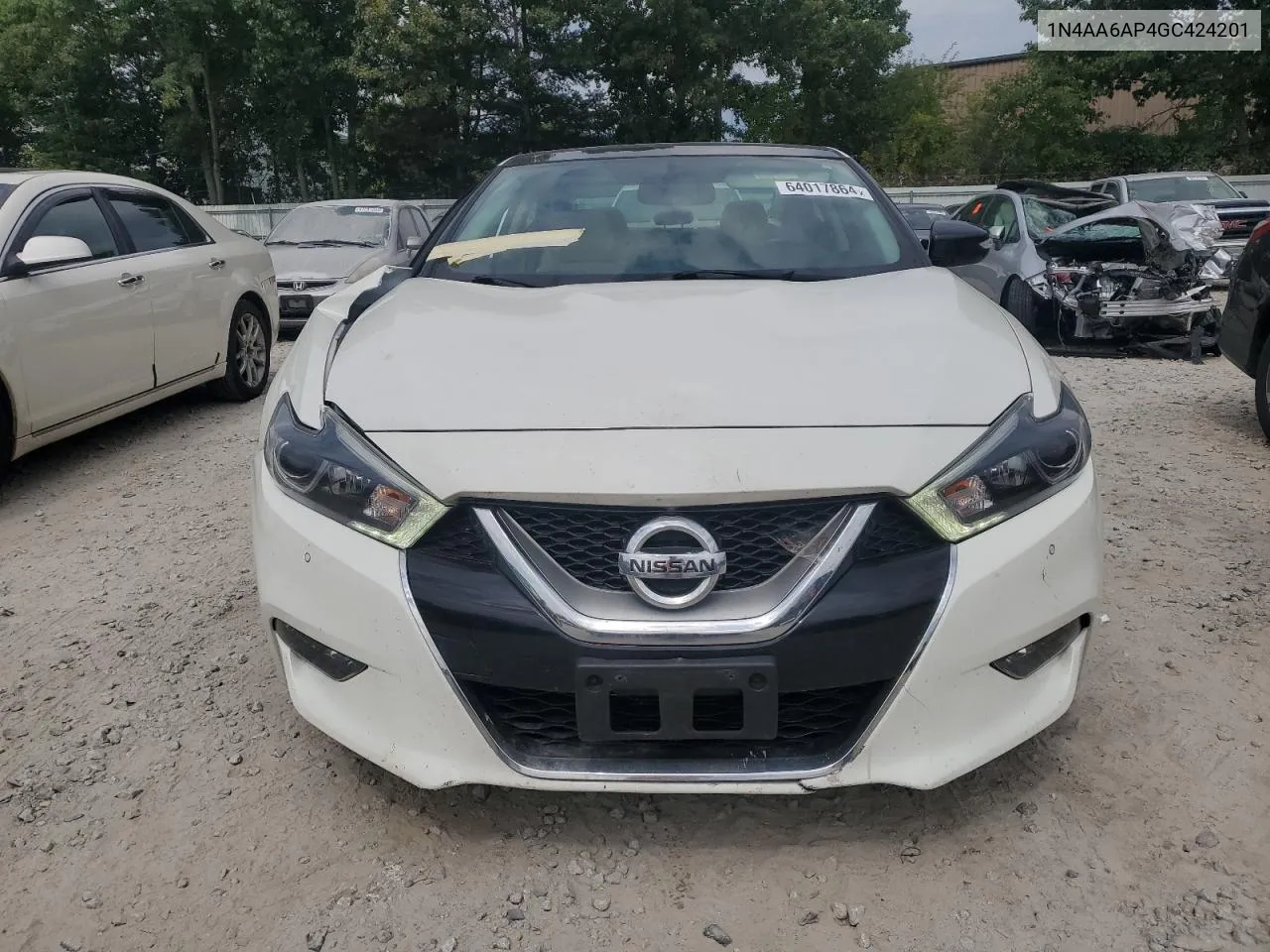 2016 Nissan Maxima 3.5S VIN: 1N4AA6AP4GC424201 Lot: 64017864