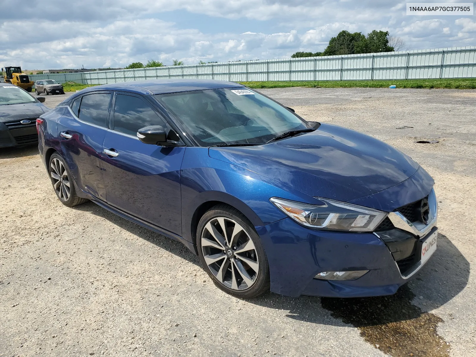 2016 Nissan Maxima 3.5S VIN: 1N4AA6AP7GC377505 Lot: 64040984