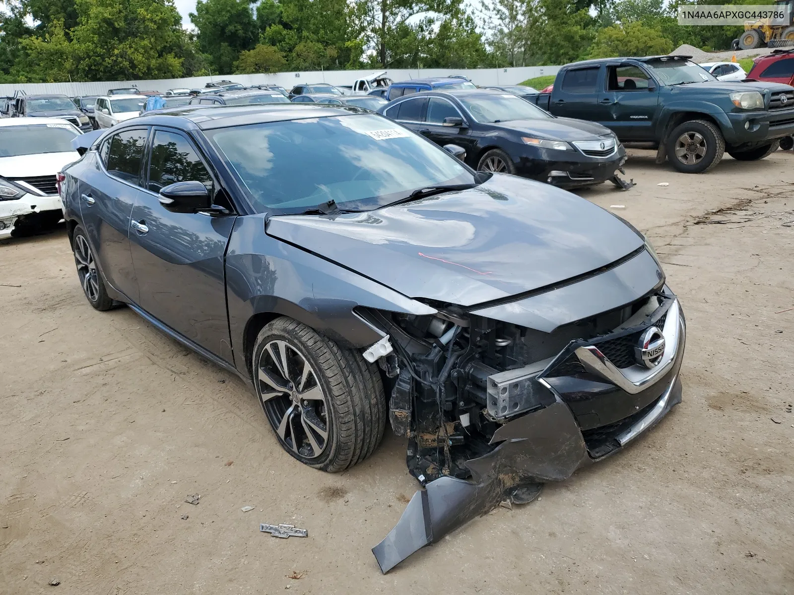 1N4AA6APXGC443786 2016 Nissan Maxima 3.5S