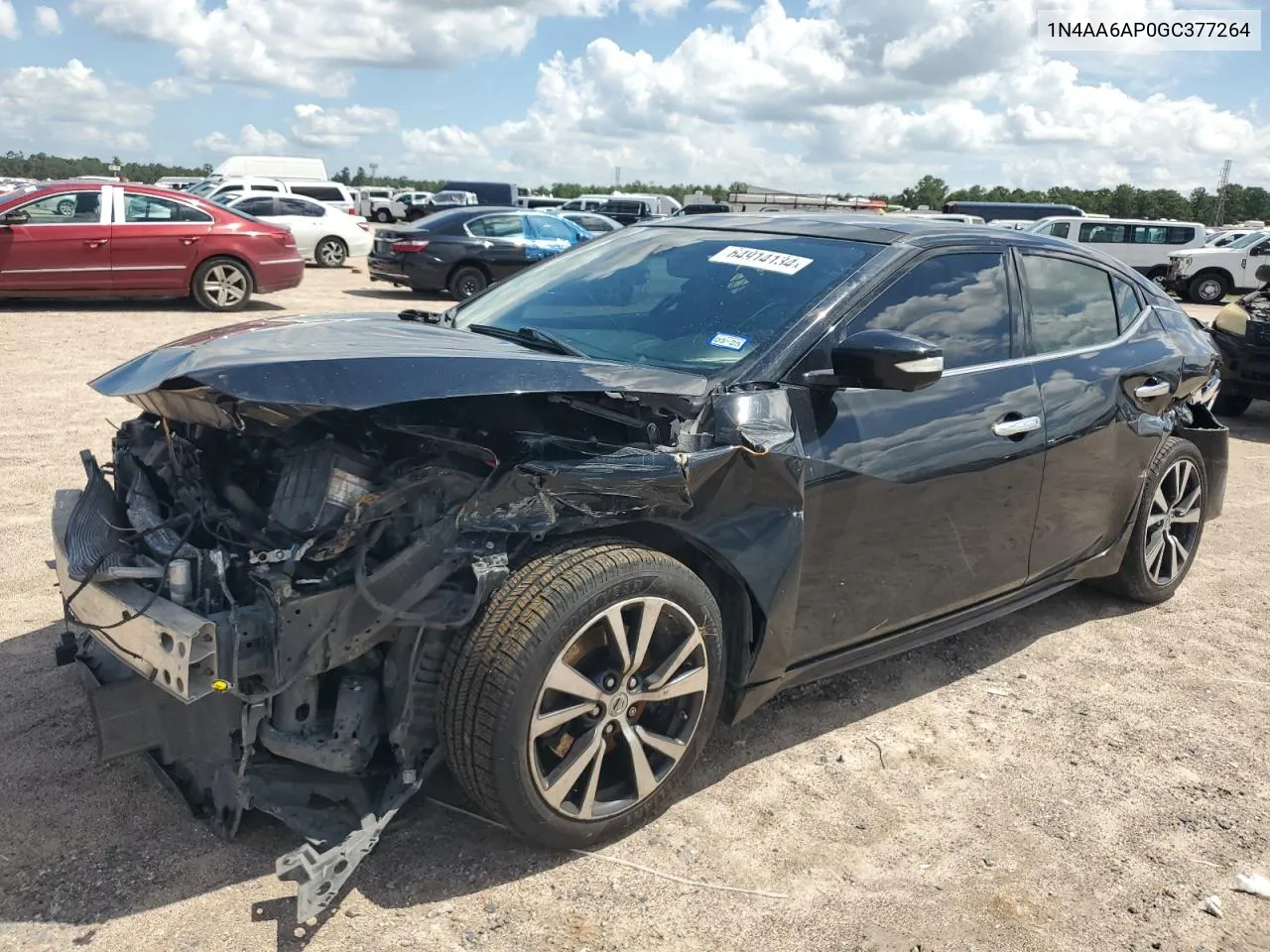 2016 Nissan Maxima 3.5S VIN: 1N4AA6AP0GC377264 Lot: 64914134