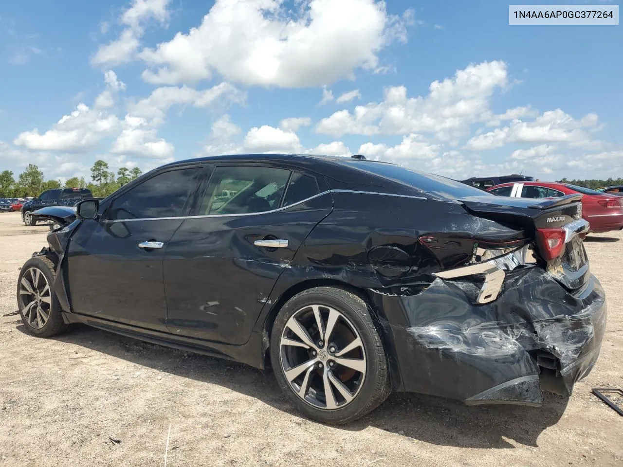 2016 Nissan Maxima 3.5S VIN: 1N4AA6AP0GC377264 Lot: 64914134