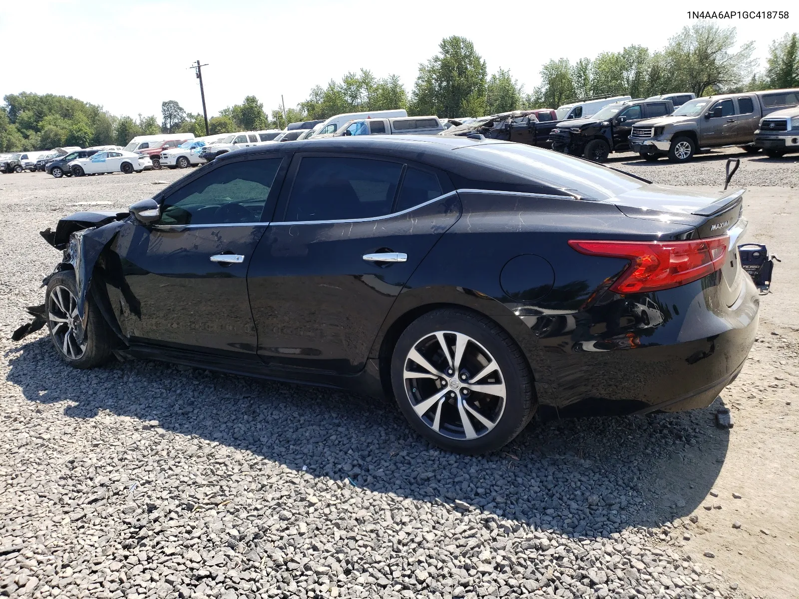 2016 Nissan Maxima 3.5S VIN: 1N4AA6AP1GC418758 Lot: 65002234