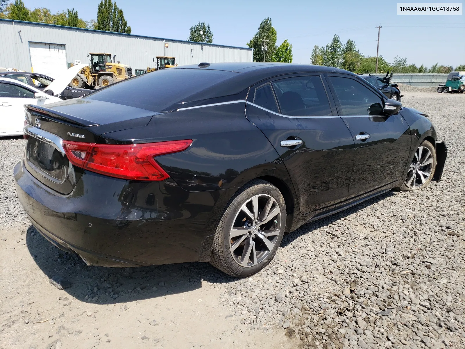 1N4AA6AP1GC418758 2016 Nissan Maxima 3.5S