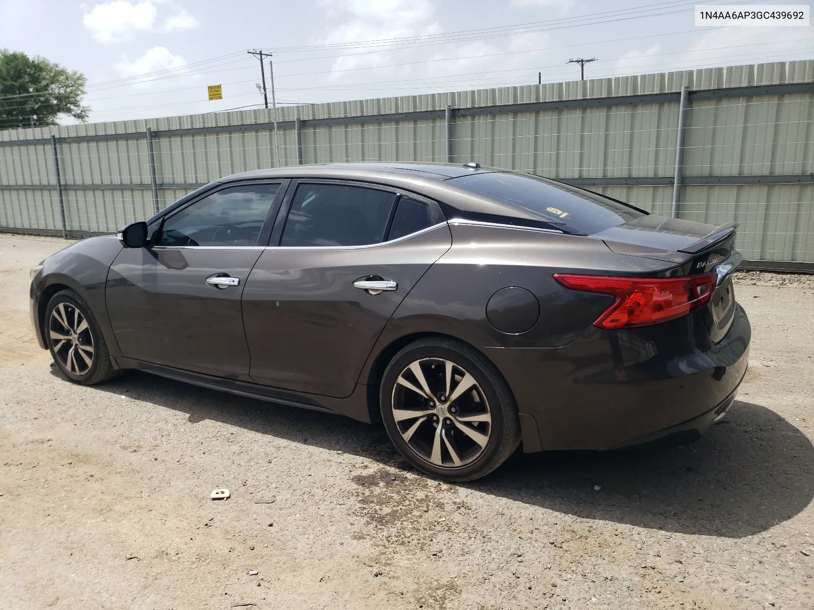 1N4AA6AP3GC439692 2016 Nissan Maxima 3.5S