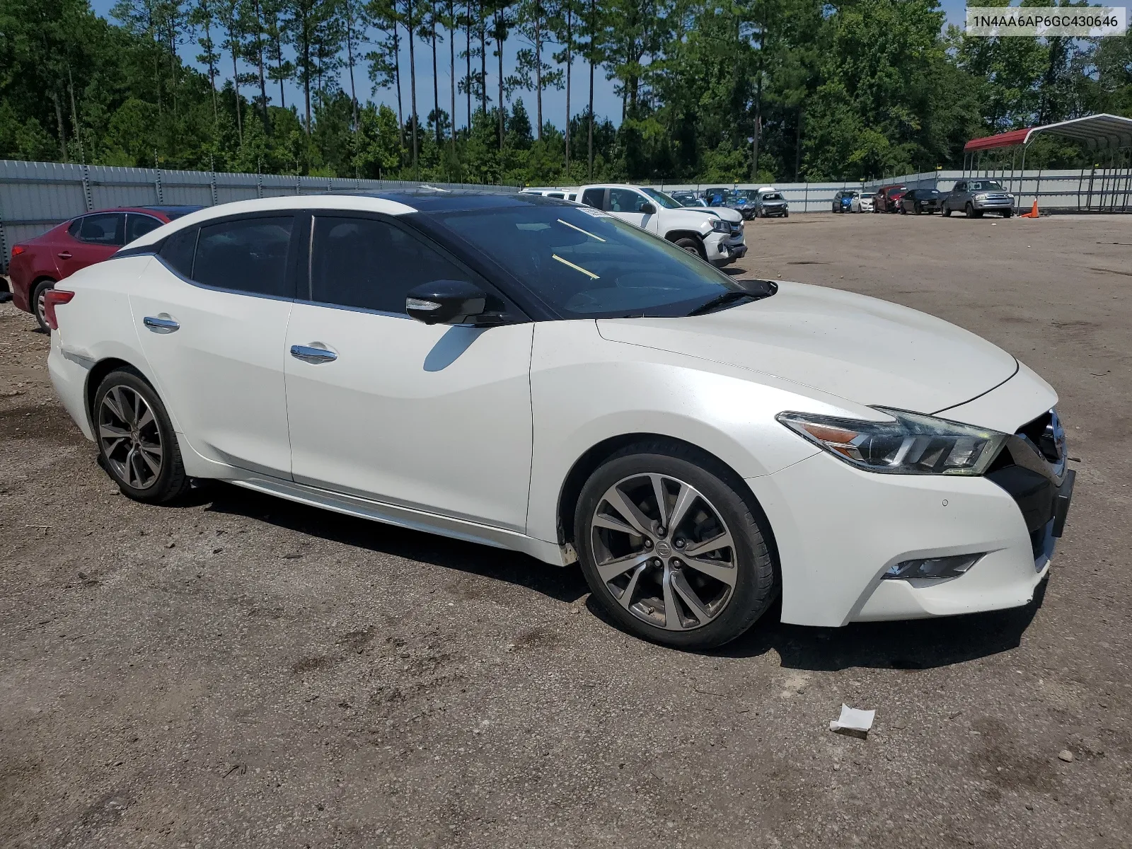 2016 Nissan Maxima 3.5S VIN: 1N4AA6AP6GC430646 Lot: 65399114