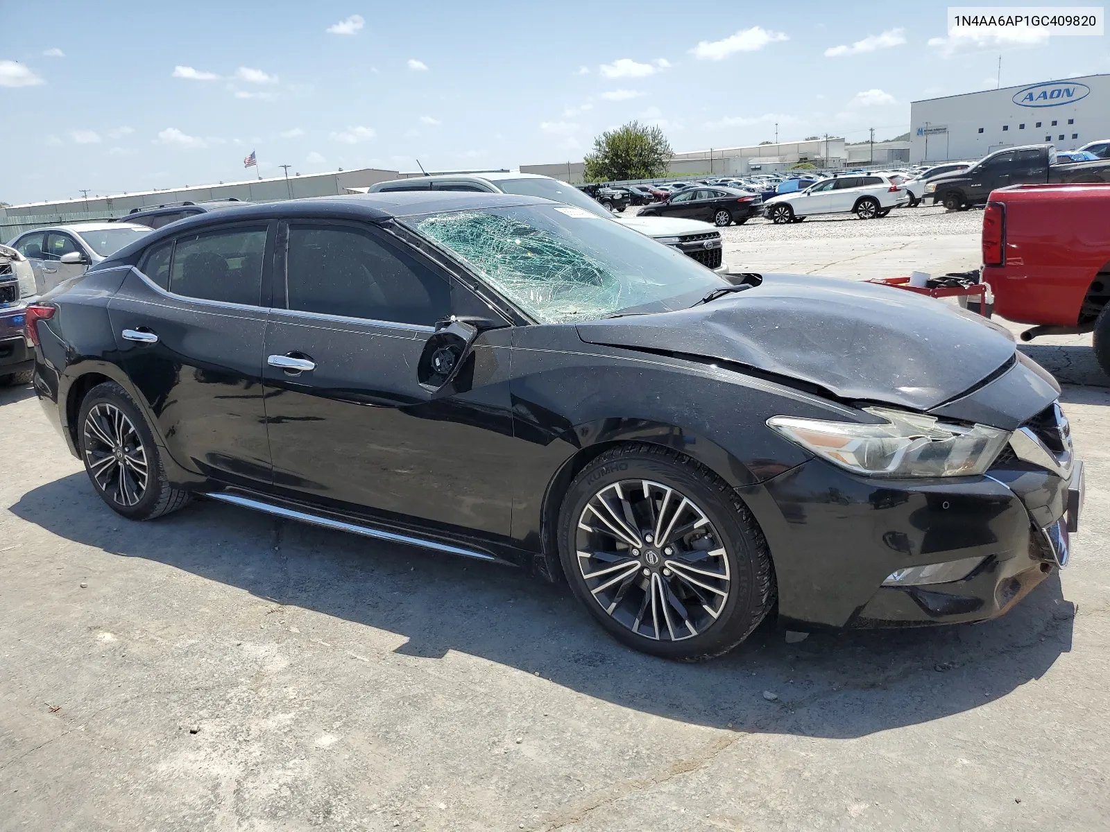 2016 Nissan Maxima 3.5S VIN: 1N4AA6AP1GC409820 Lot: 65558494