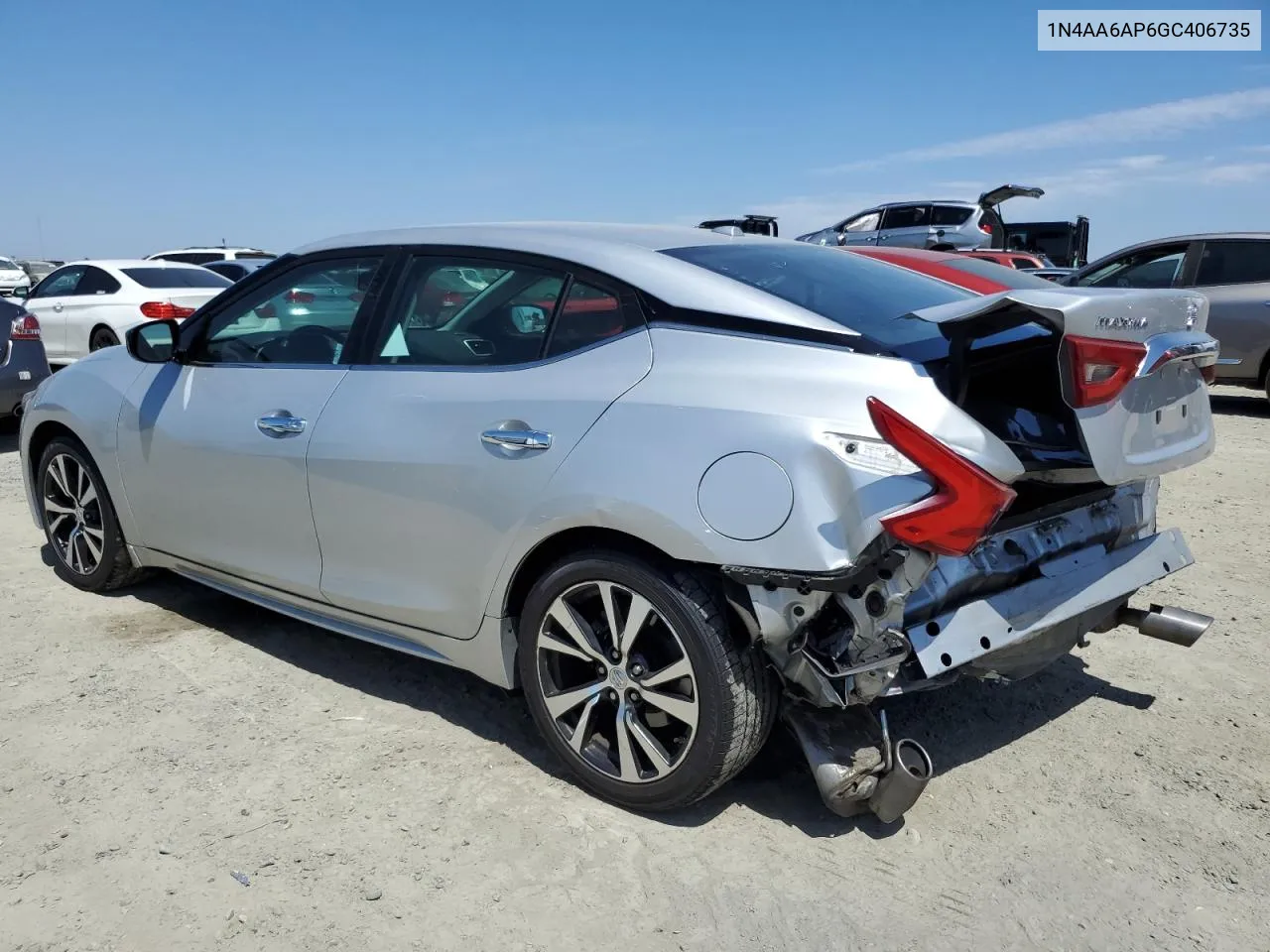 2016 Nissan Maxima 3.5S VIN: 1N4AA6AP6GC406735 Lot: 66558094