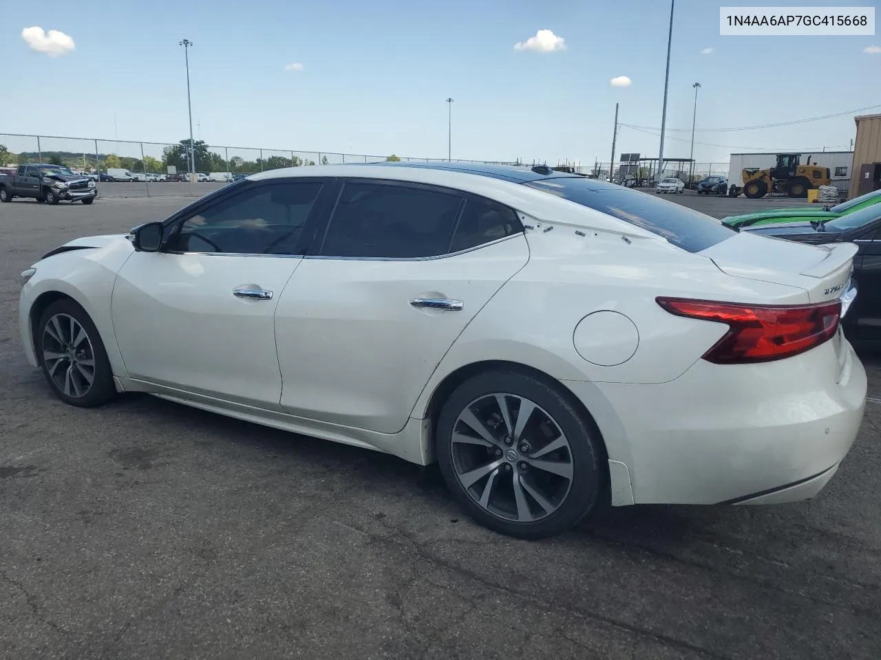 2016 Nissan Maxima 3.5S VIN: 1N4AA6AP7GC415668 Lot: 66606004