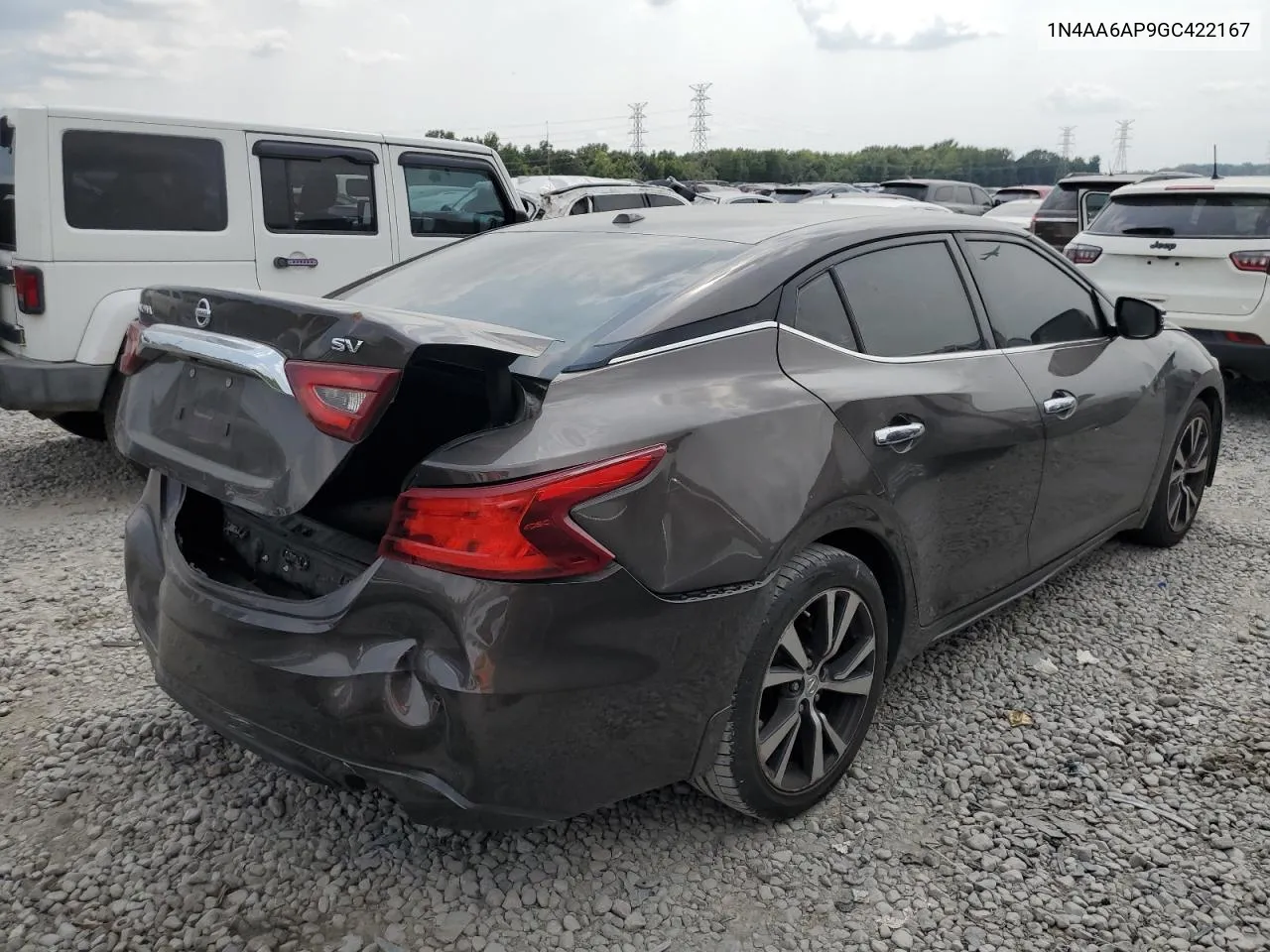 2016 Nissan Maxima 3.5S VIN: 1N4AA6AP9GC422167 Lot: 66739604