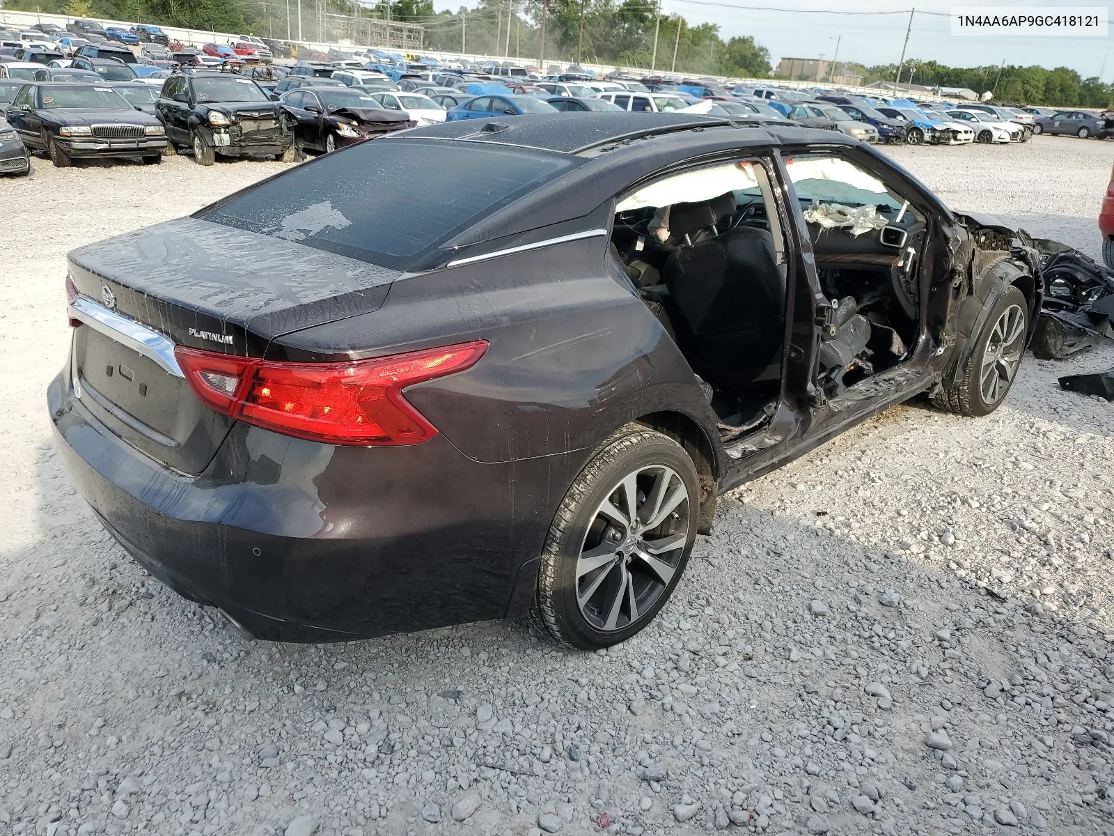 2016 Nissan Maxima 3.5S VIN: 1N4AA6AP9GC418121 Lot: 66767434