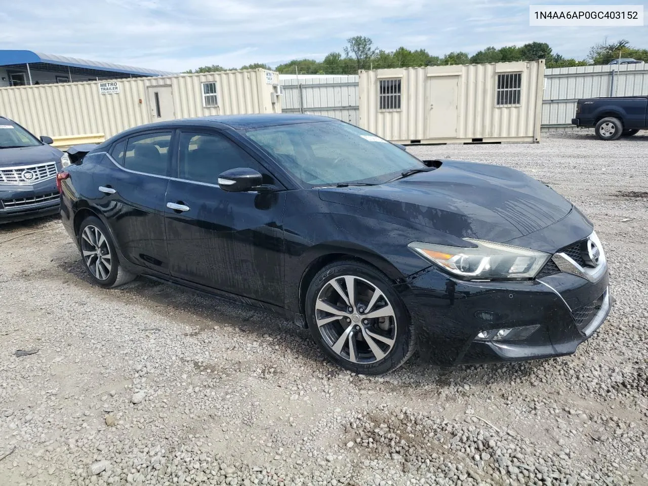 2016 Nissan Maxima 3.5S VIN: 1N4AA6AP0GC403152 Lot: 67091154