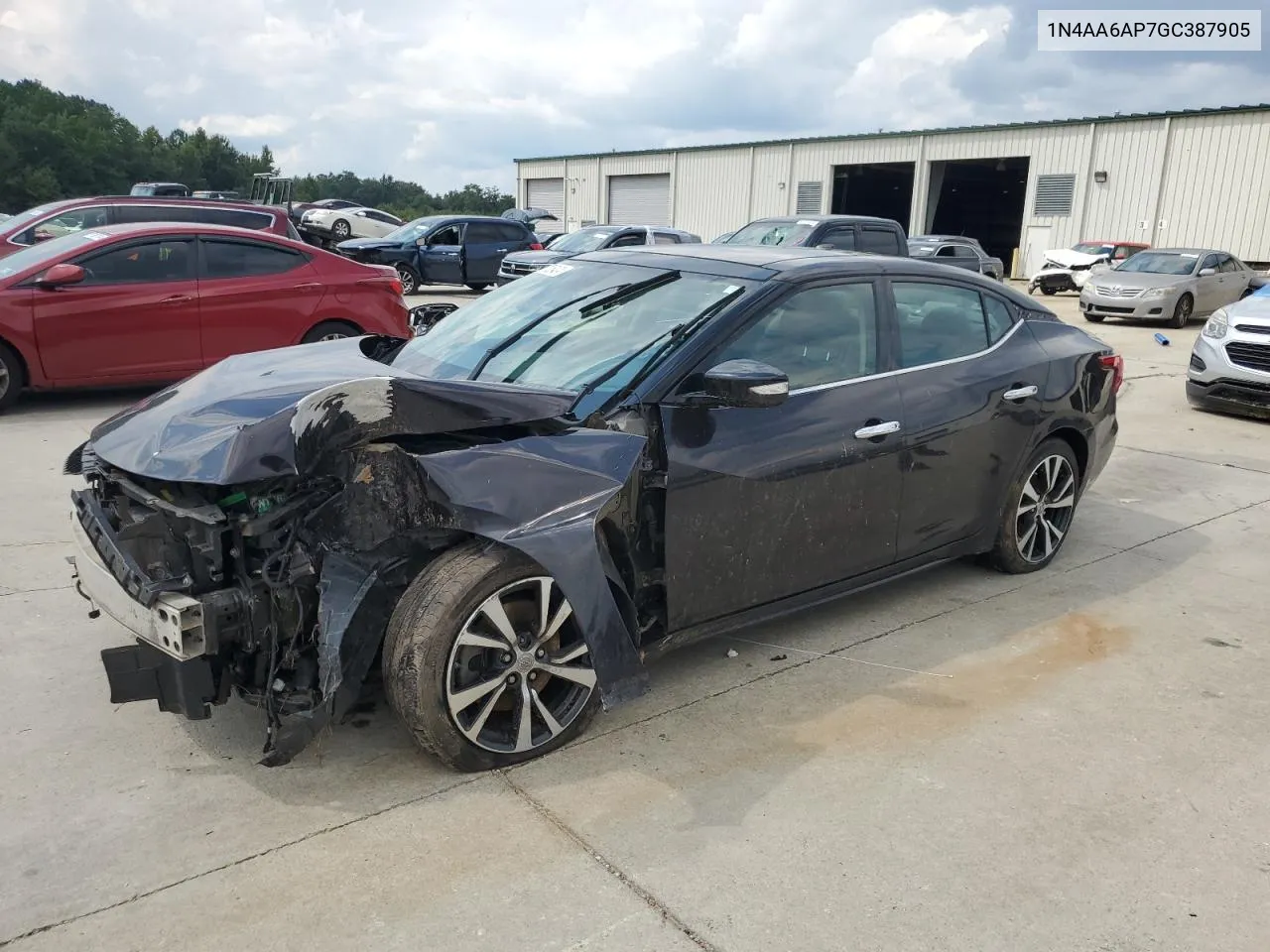 2016 Nissan Maxima 3.5S VIN: 1N4AA6AP7GC387905 Lot: 67326424