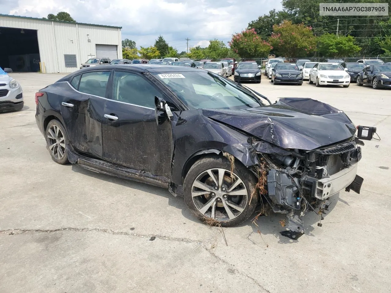 1N4AA6AP7GC387905 2016 Nissan Maxima 3.5S