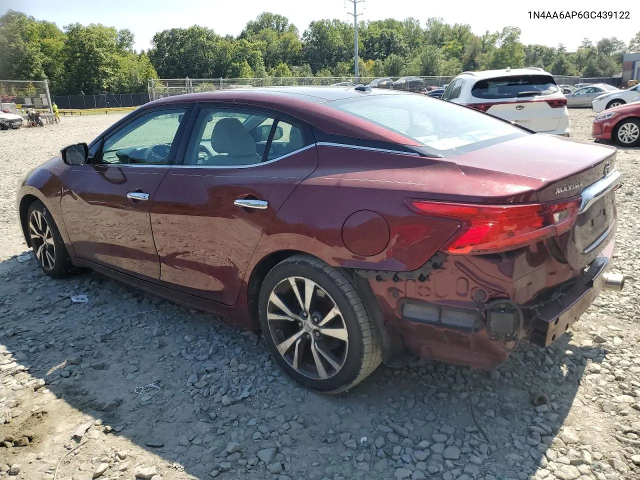 2016 Nissan Maxima 3.5S VIN: 1N4AA6AP6GC439122 Lot: 67638394