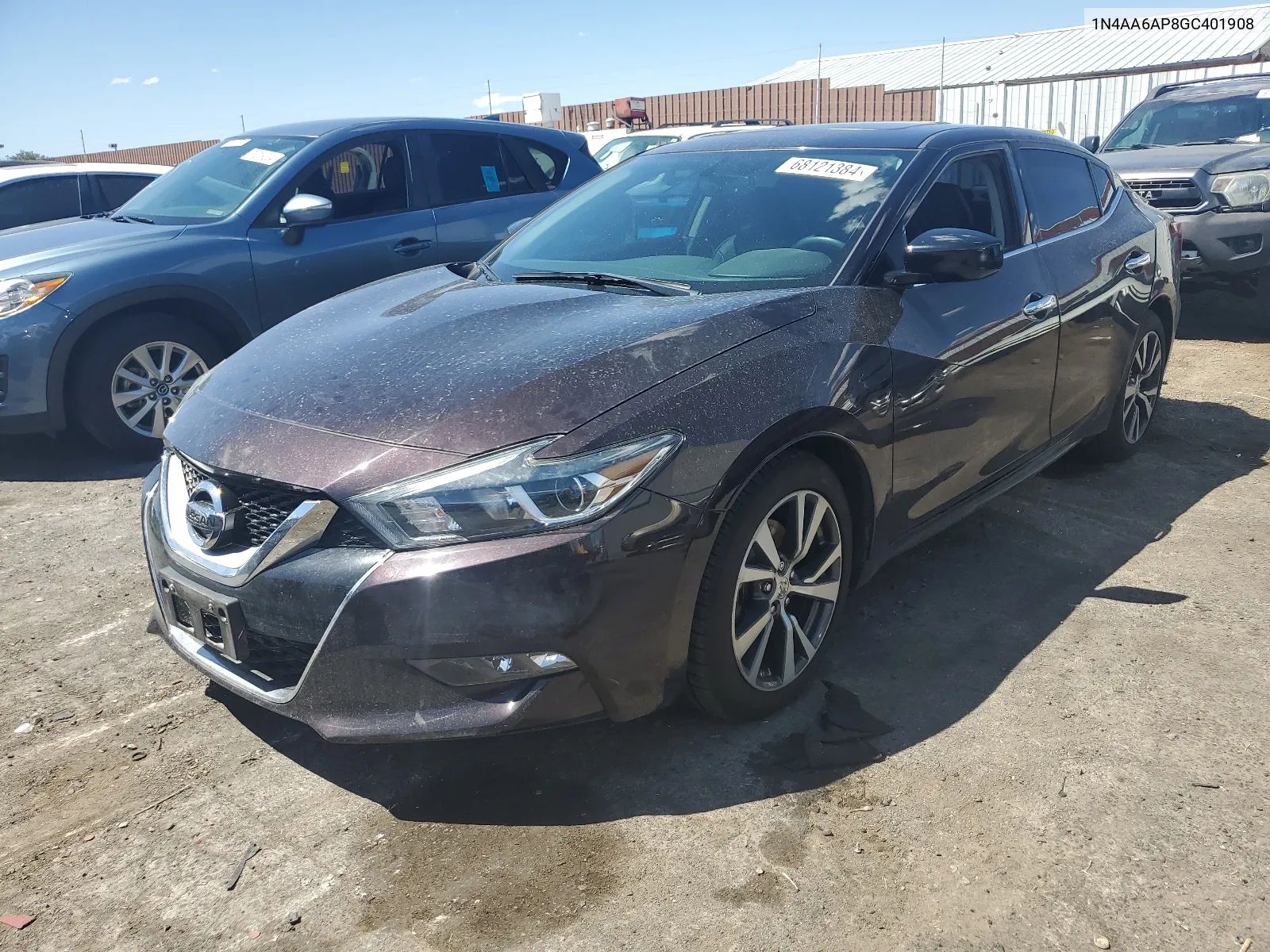 2016 Nissan Maxima 3.5S VIN: 1N4AA6AP8GC401908 Lot: 68121384