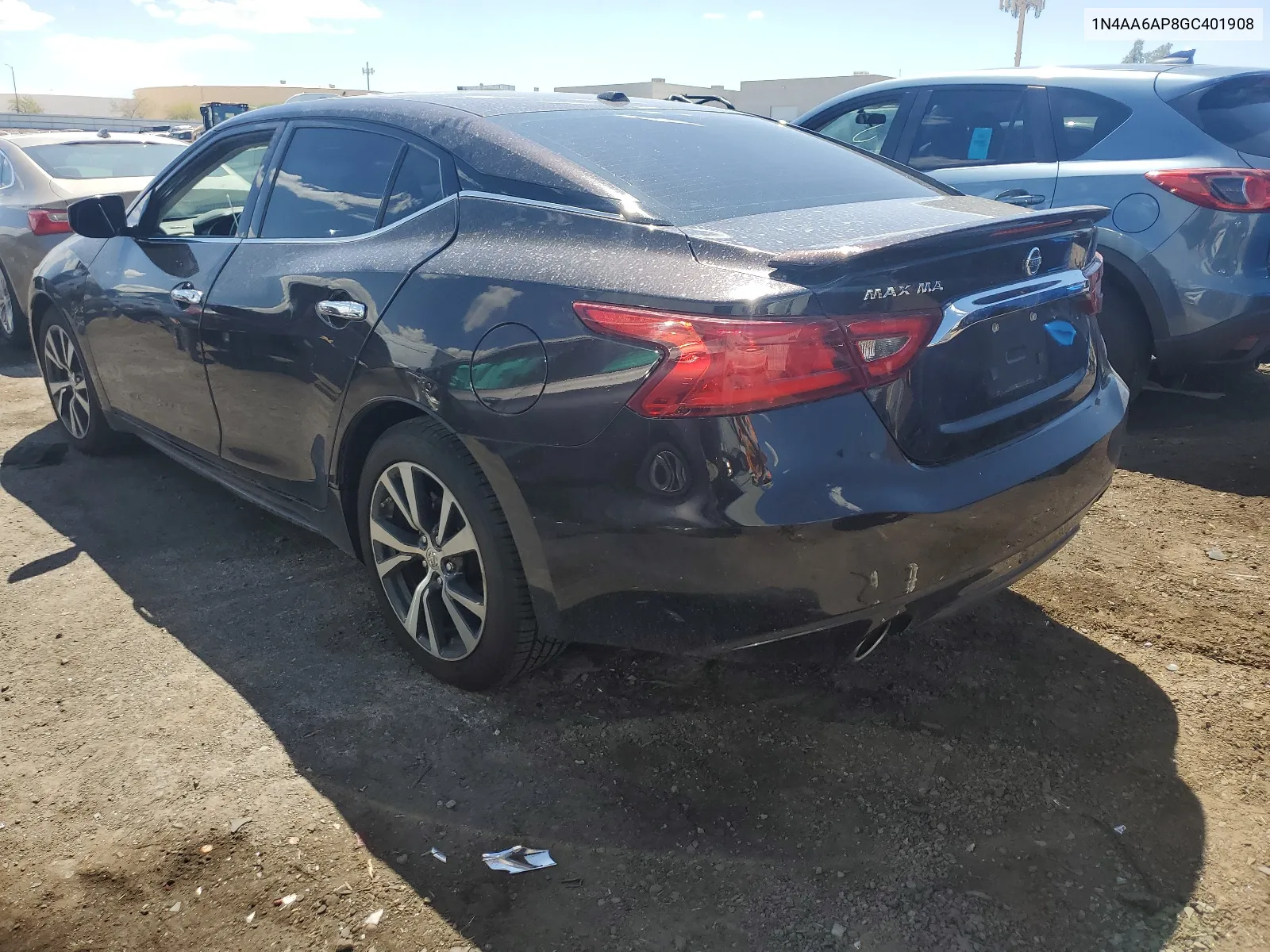 2016 Nissan Maxima 3.5S VIN: 1N4AA6AP8GC401908 Lot: 68121384