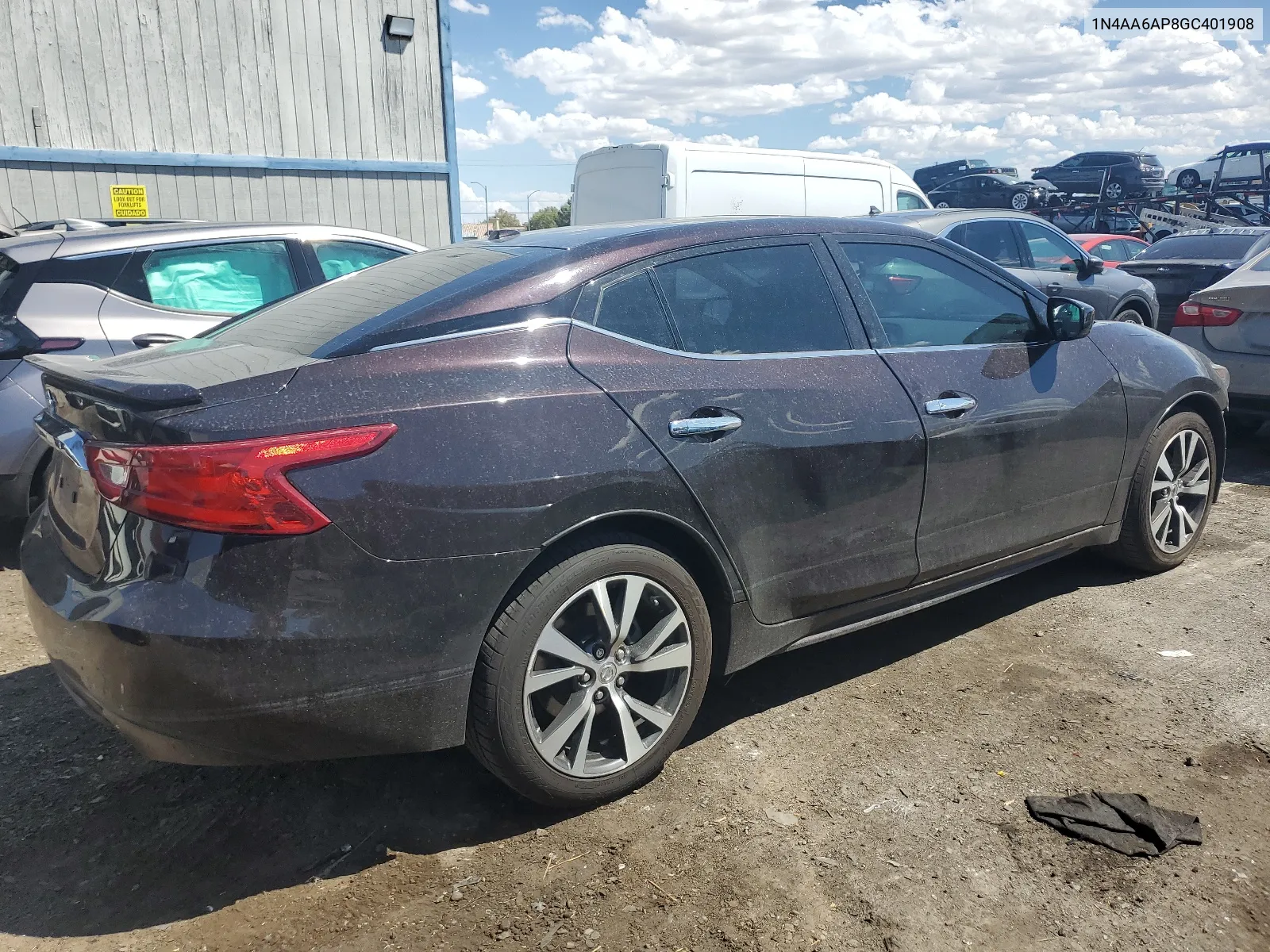 2016 Nissan Maxima 3.5S VIN: 1N4AA6AP8GC401908 Lot: 68121384