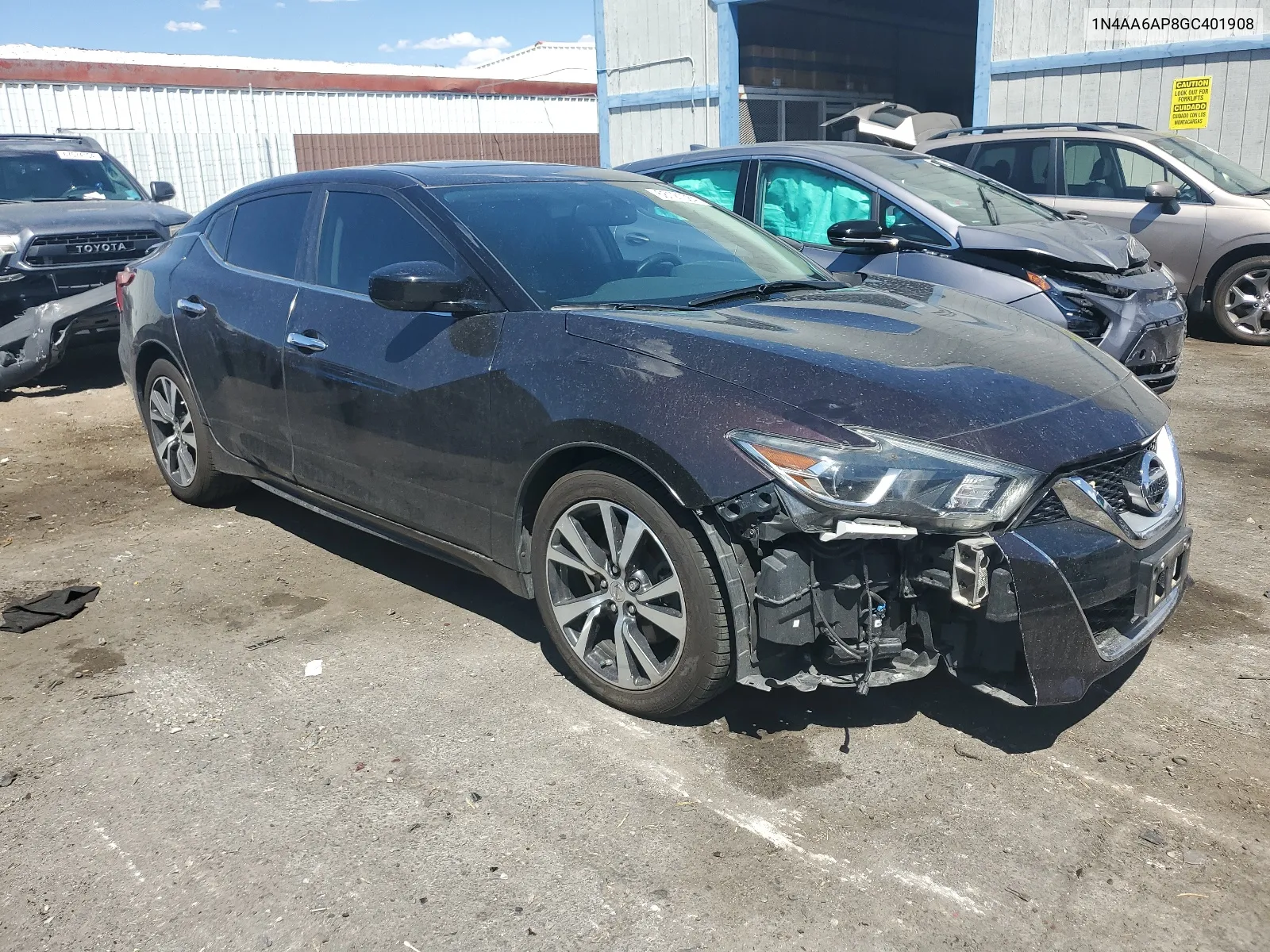 2016 Nissan Maxima 3.5S VIN: 1N4AA6AP8GC401908 Lot: 68121384