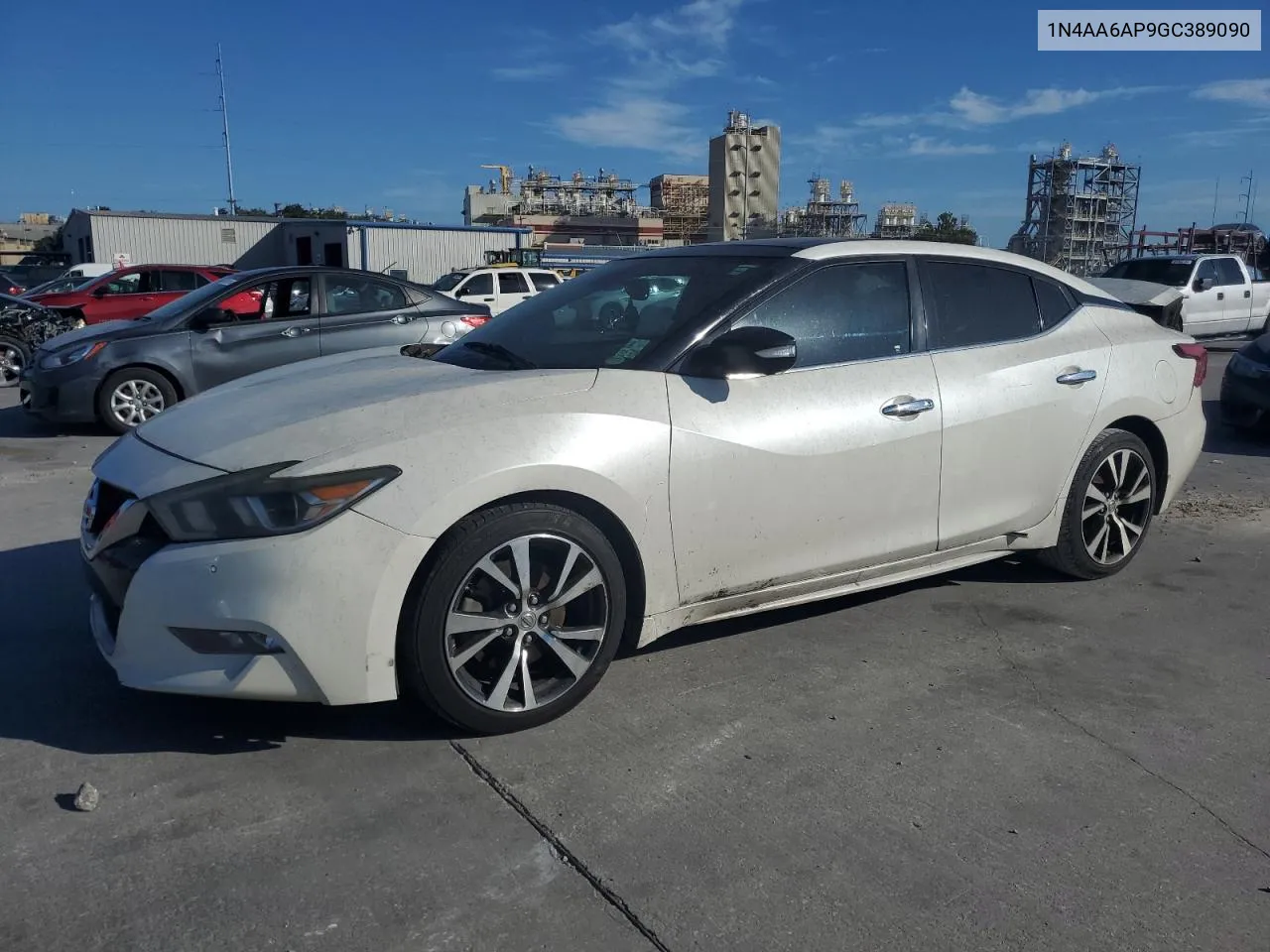 2016 Nissan Maxima 3.5S VIN: 1N4AA6AP9GC389090 Lot: 68300644