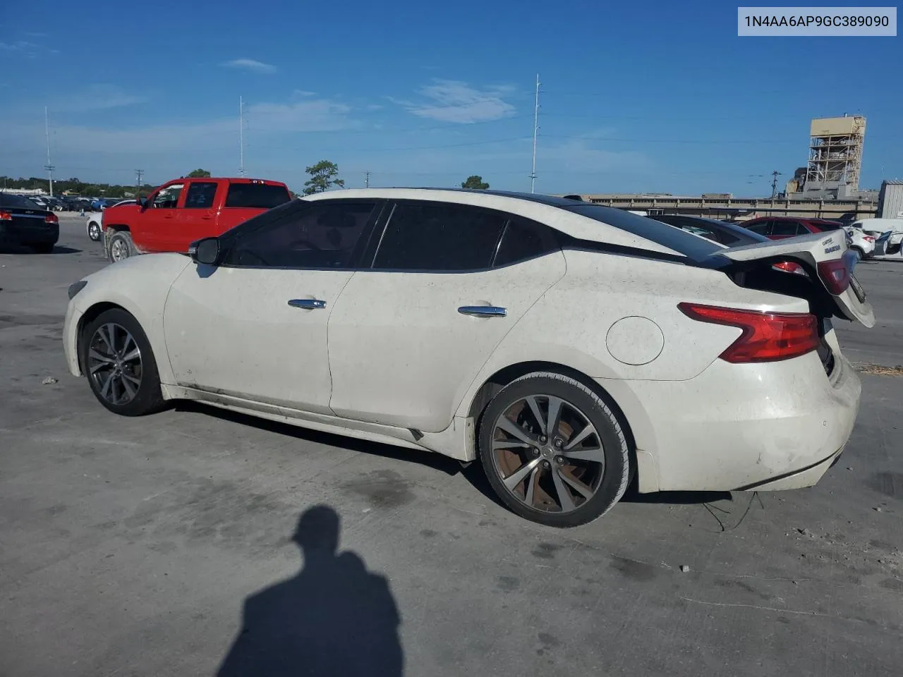 2016 Nissan Maxima 3.5S VIN: 1N4AA6AP9GC389090 Lot: 68300644