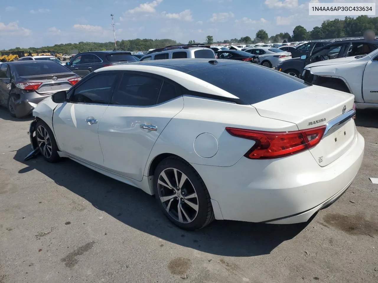 2016 Nissan Maxima 3.5S VIN: 1N4AA6AP3GC433634 Lot: 68609634