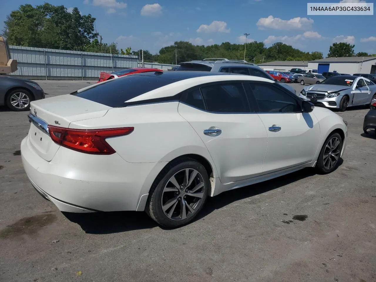 1N4AA6AP3GC433634 2016 Nissan Maxima 3.5S