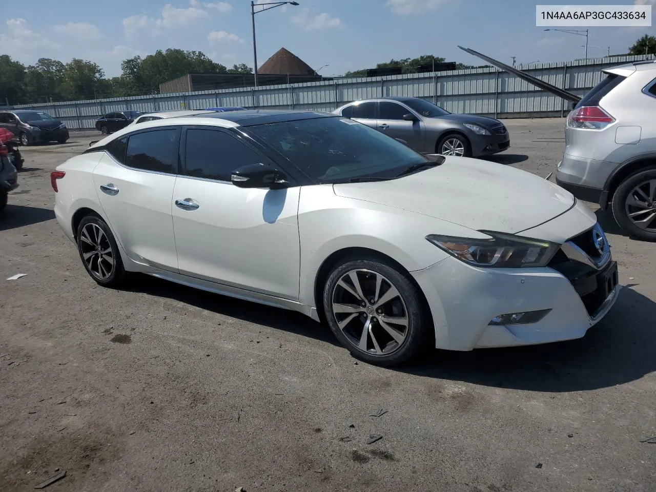 1N4AA6AP3GC433634 2016 Nissan Maxima 3.5S