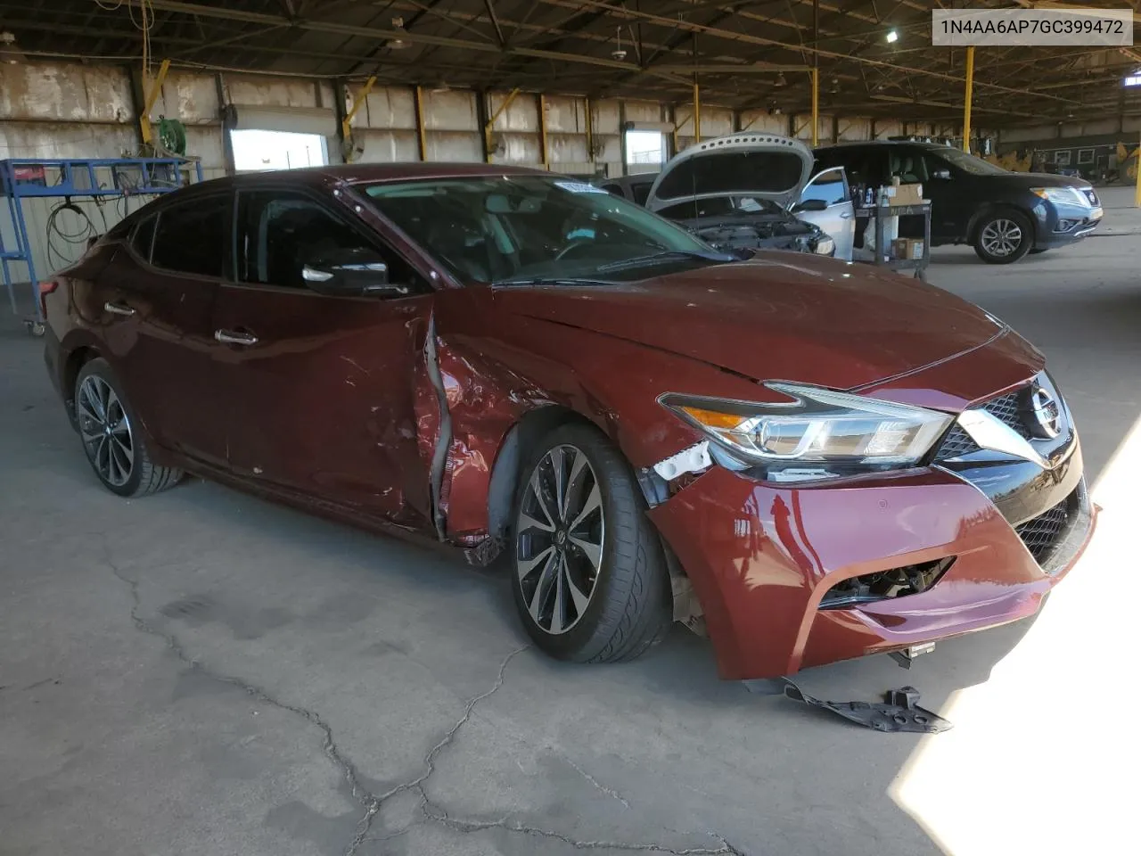 2016 Nissan Maxima 3.5S VIN: 1N4AA6AP7GC399472 Lot: 68703144