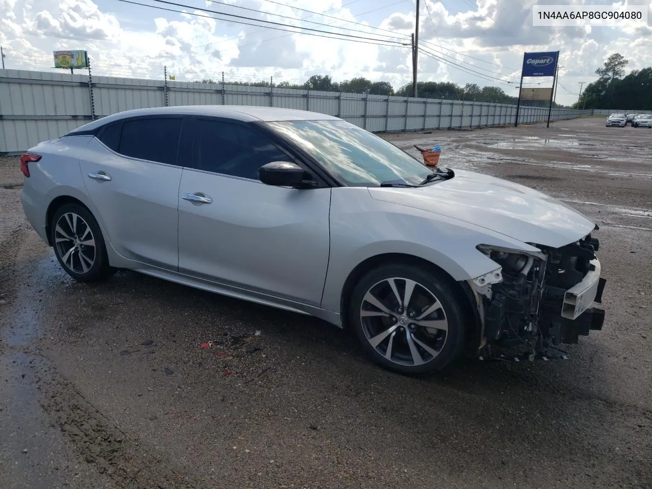 2016 Nissan Maxima 3.5S VIN: 1N4AA6AP8GC904080 Lot: 68862904