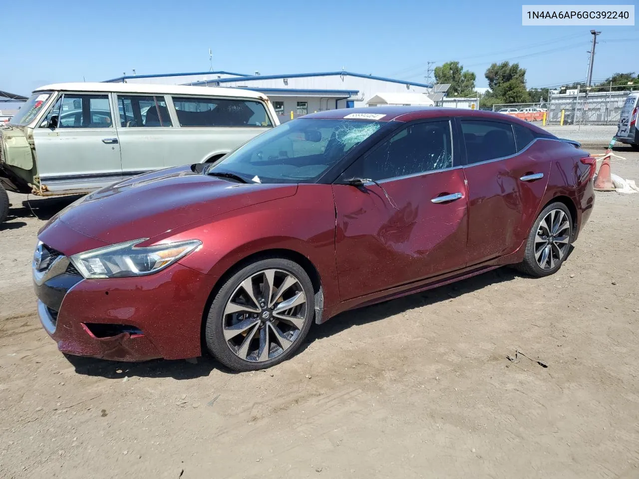 1N4AA6AP6GC392240 2016 Nissan Maxima 3.5S