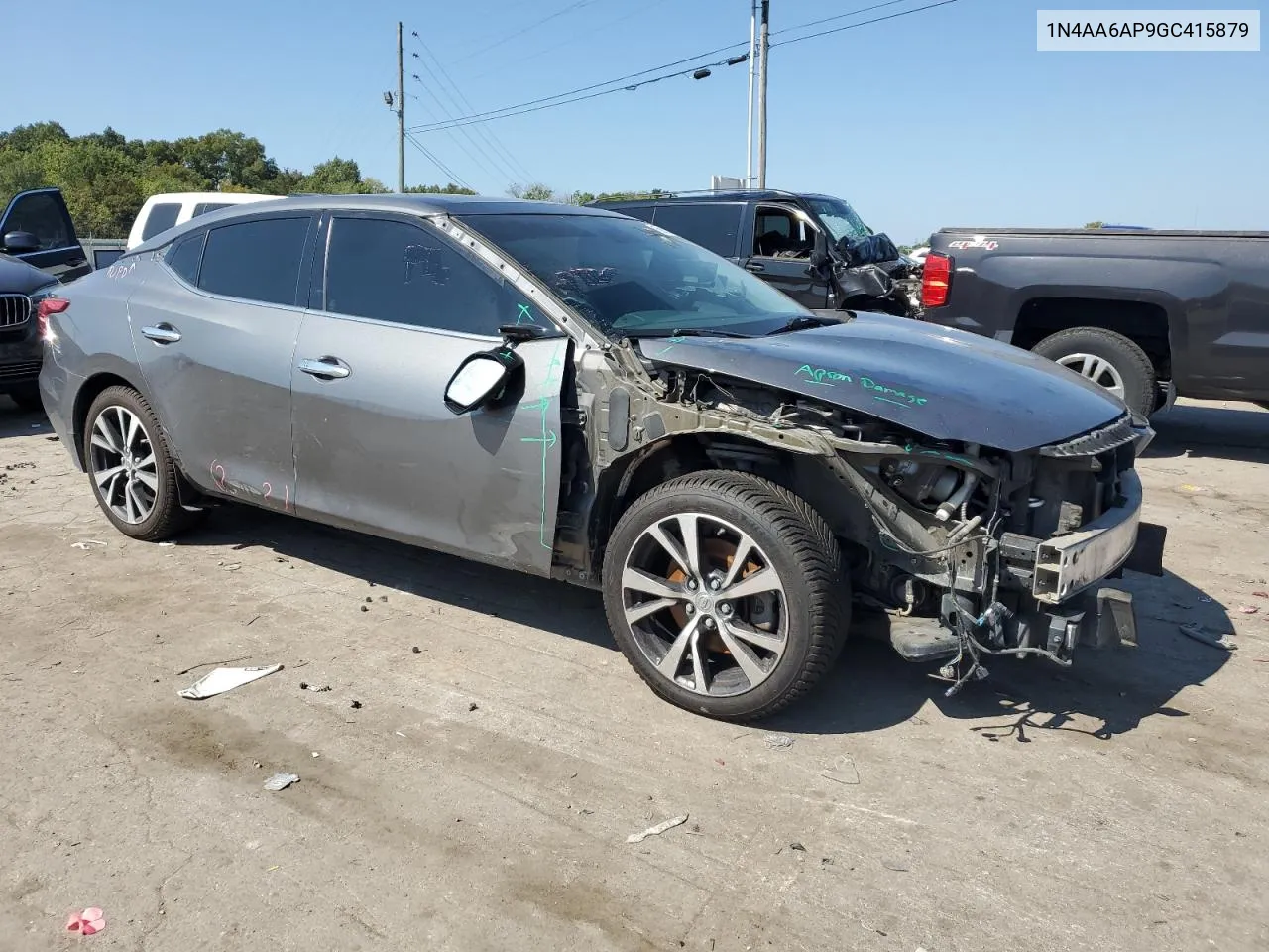 2016 Nissan Maxima 3.5S VIN: 1N4AA6AP9GC415879 Lot: 69013754