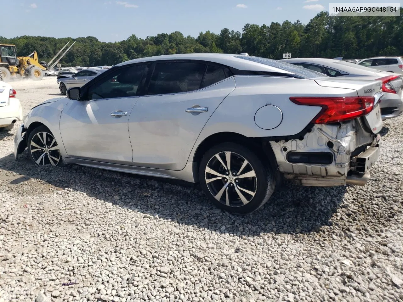 2016 Nissan Maxima 3.5S VIN: 1N4AA6AP9GC448154 Lot: 69184964