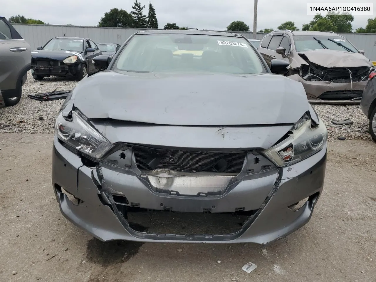 1N4AA6AP1GC416380 2016 Nissan Maxima 3.5S