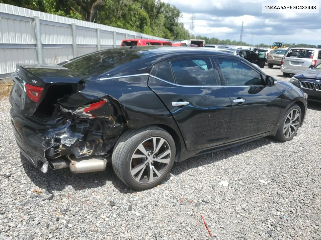 2016 Nissan Maxima 3.5S VIN: 1N4AA6AP6GC433448 Lot: 69392554