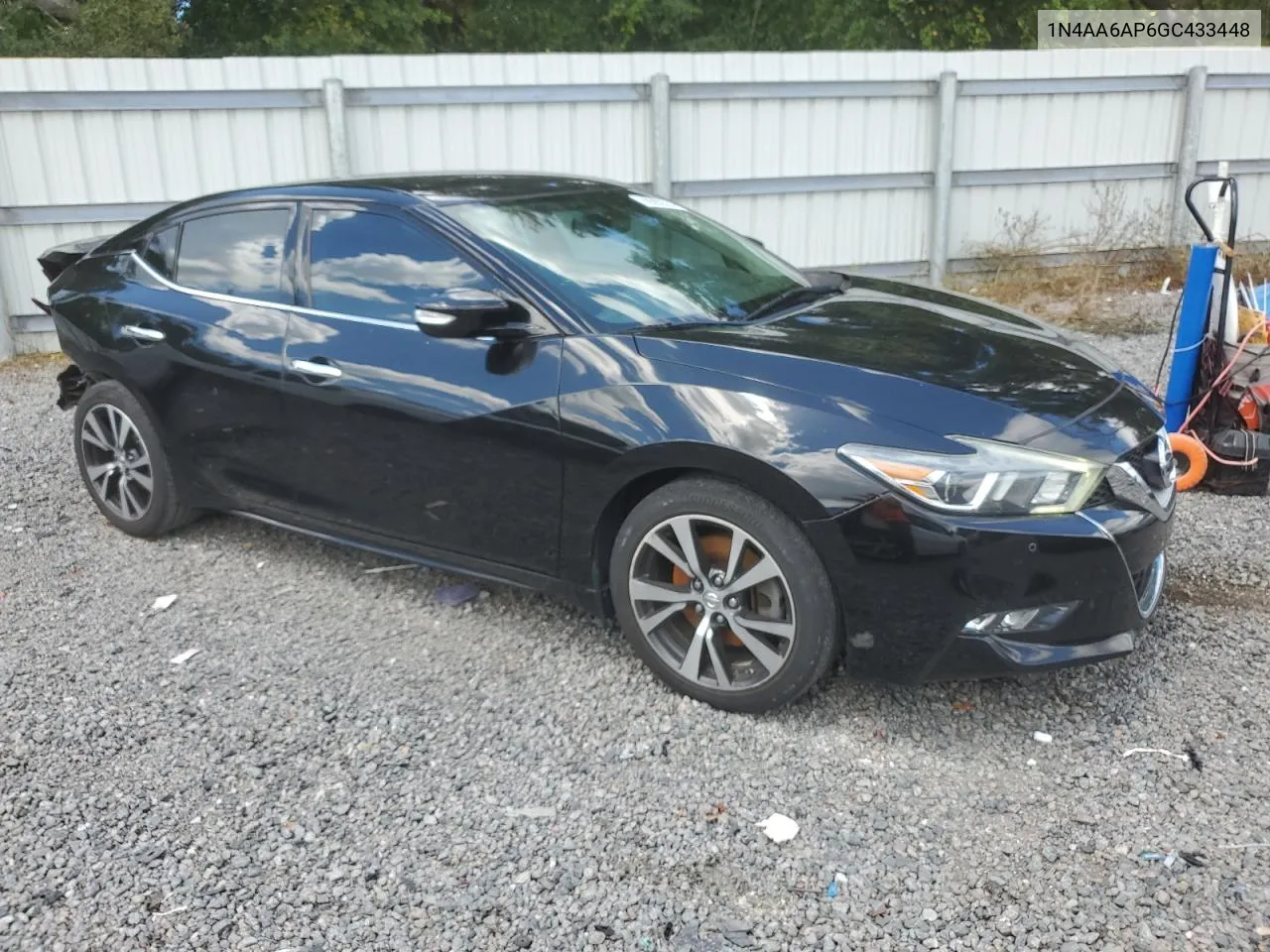 2016 Nissan Maxima 3.5S VIN: 1N4AA6AP6GC433448 Lot: 69392554