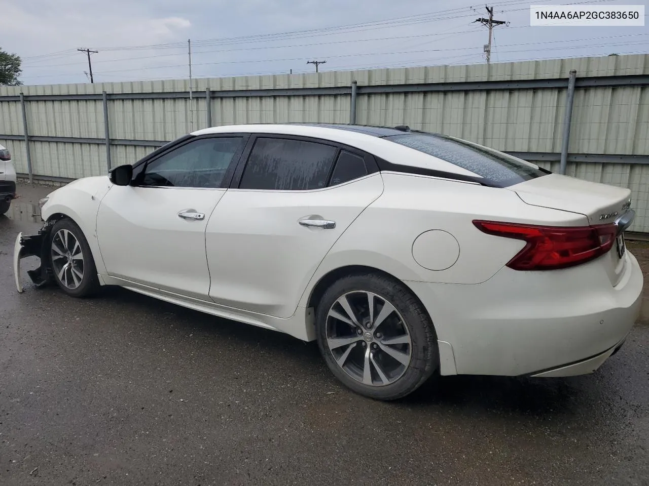 2016 Nissan Maxima 3.5S VIN: 1N4AA6AP2GC383650 Lot: 69396064