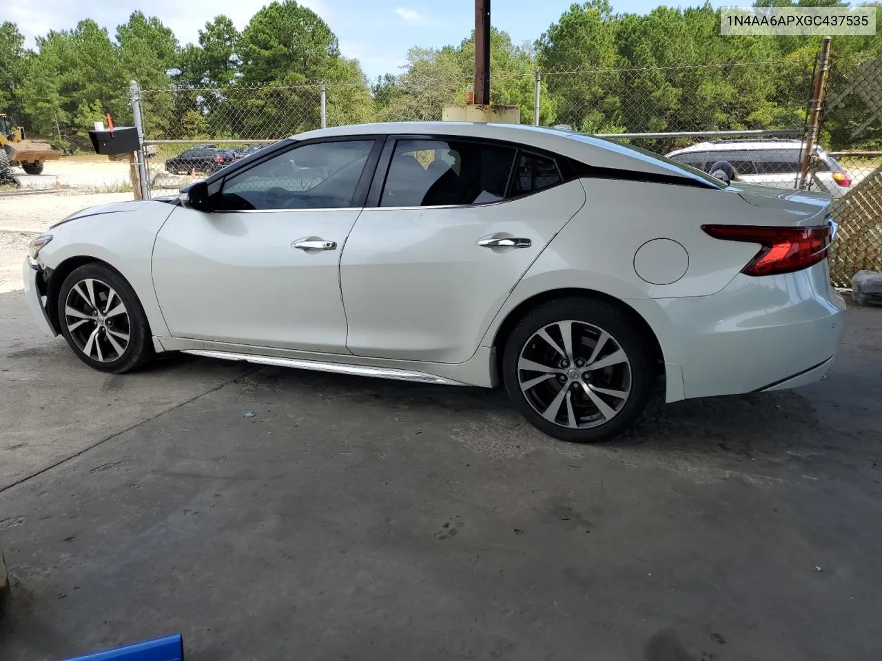 2016 Nissan Maxima 3.5S VIN: 1N4AA6APXGC437535 Lot: 69569424