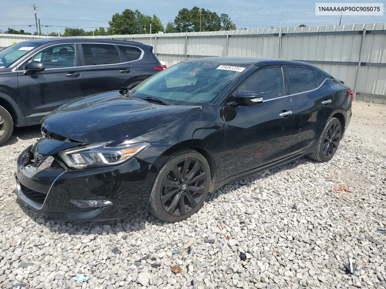 2016 Nissan Maxima 3.5S VIN: 1N4AA6AP9GC905075 Lot: 69692204