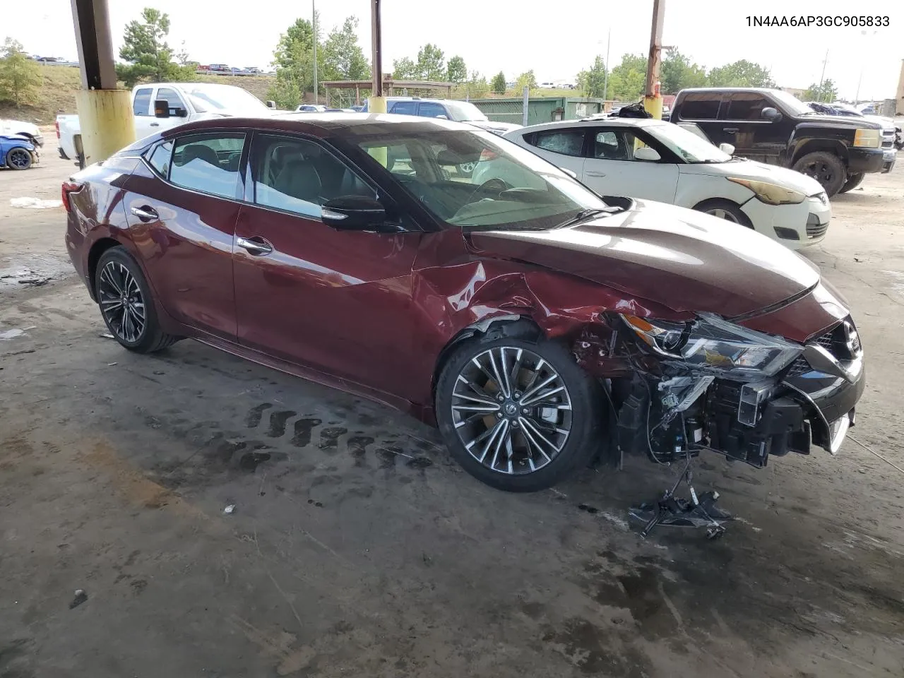 2016 Nissan Maxima 3.5S VIN: 1N4AA6AP3GC905833 Lot: 69875964