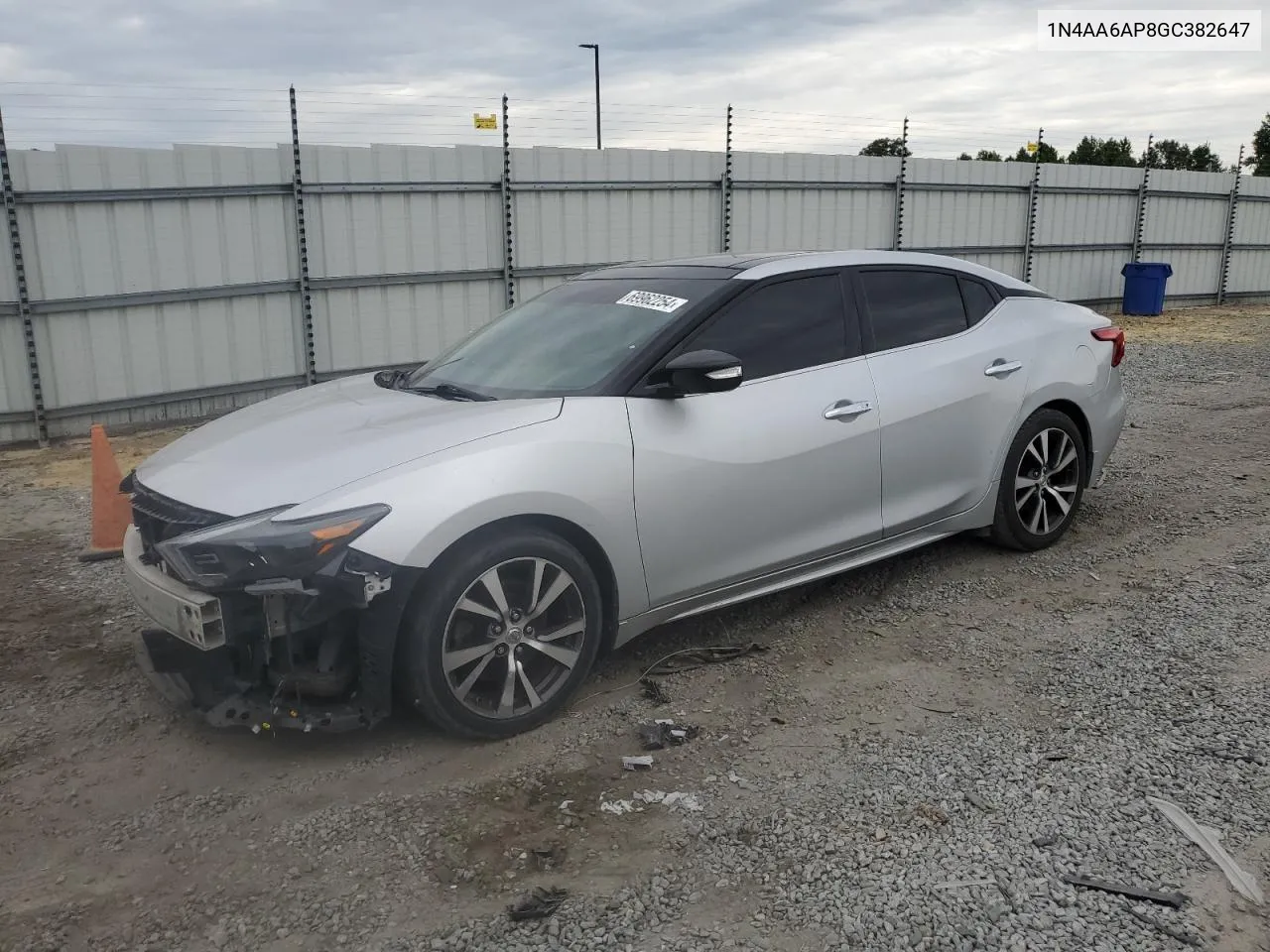 2016 Nissan Maxima 3.5S VIN: 1N4AA6AP8GC382647 Lot: 69962254