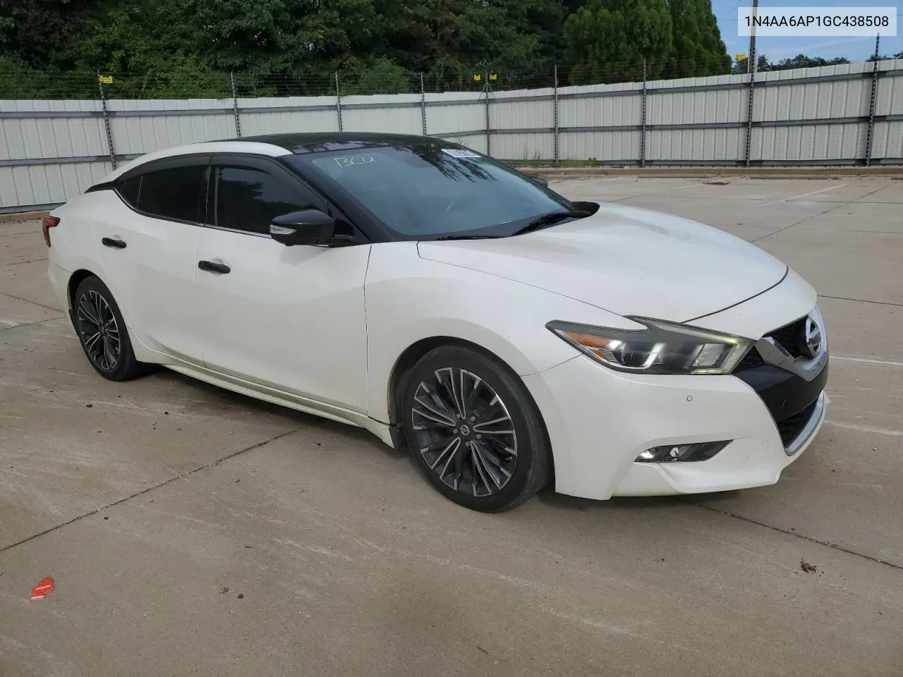 2016 Nissan Maxima 3.5S VIN: 1N4AA6AP1GC438508 Lot: 70231164