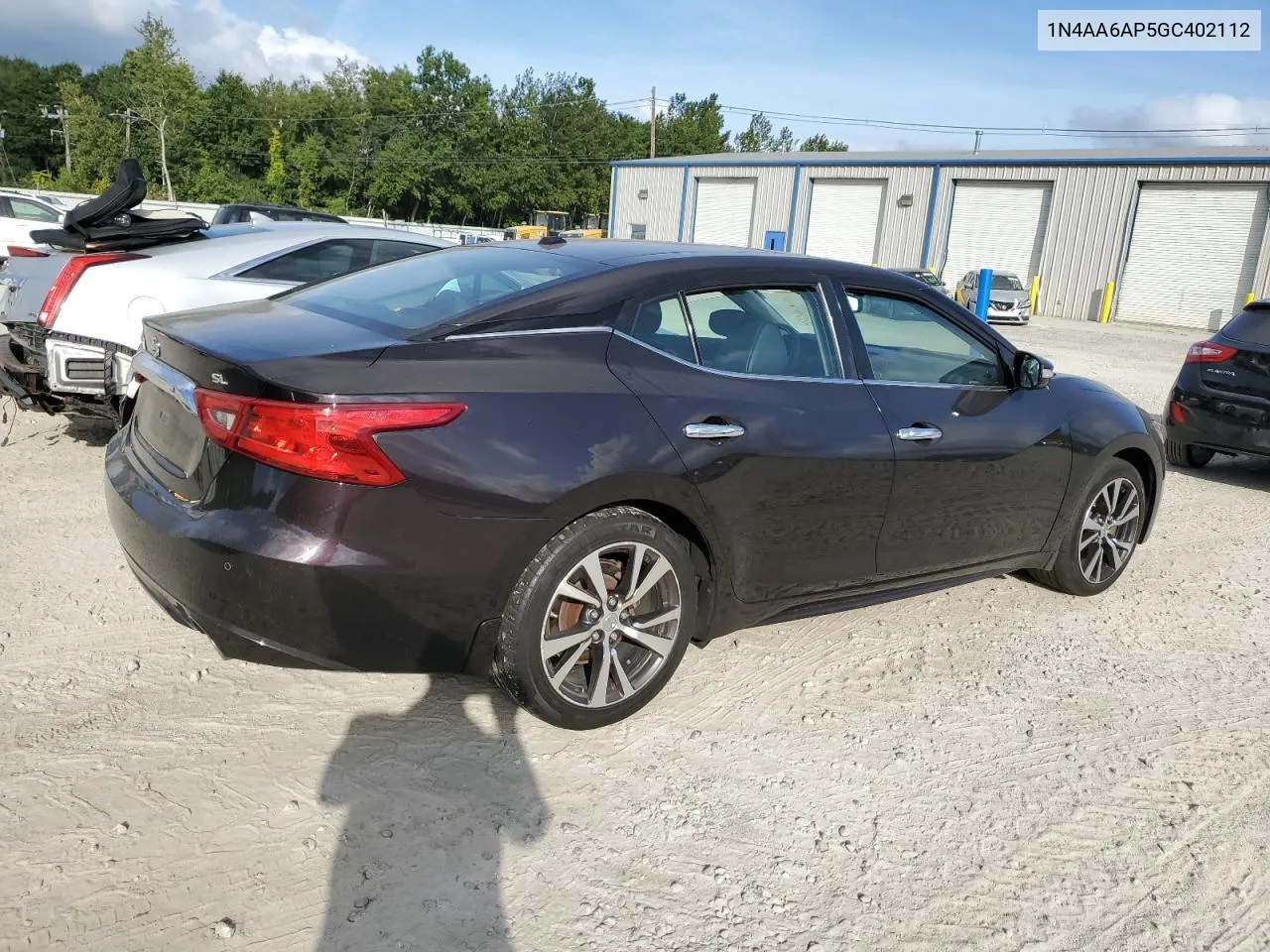 1N4AA6AP5GC402112 2016 Nissan Maxima 3.5S