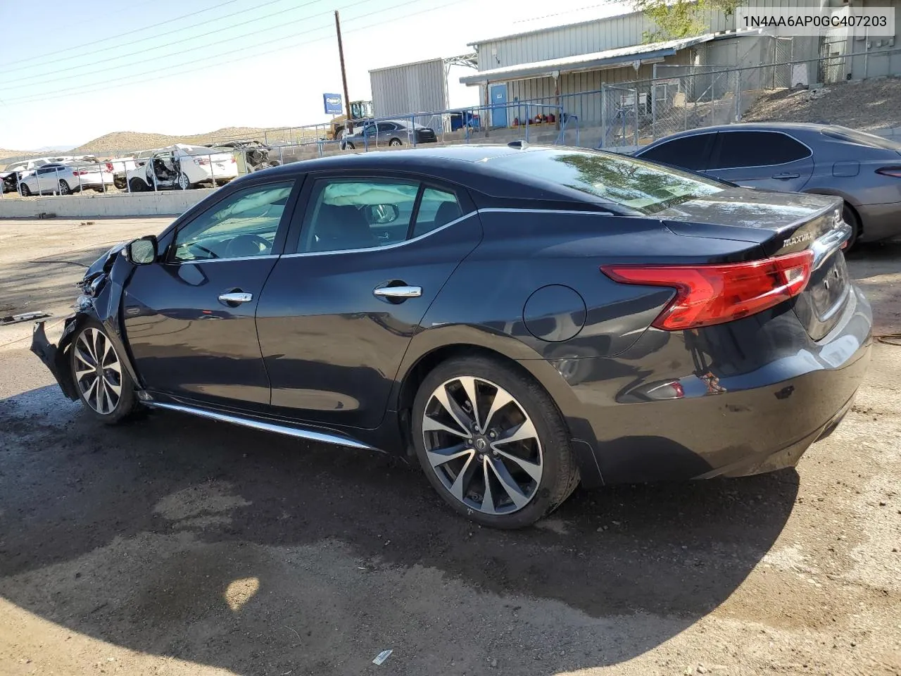 2016 Nissan Maxima 3.5S VIN: 1N4AA6AP0GC407203 Lot: 70292044