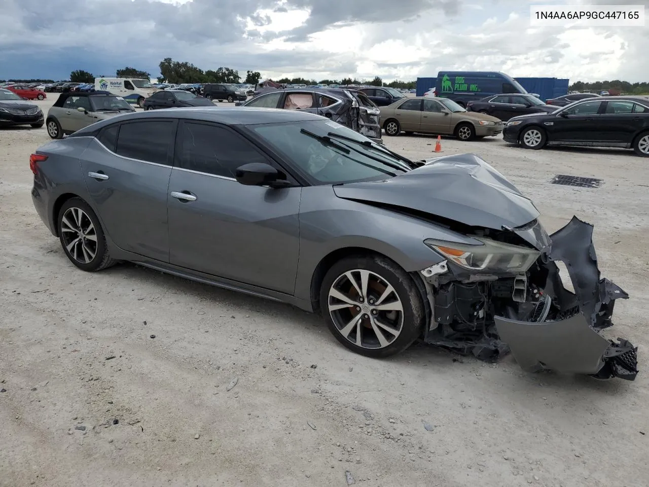 2016 Nissan Maxima 3.5S VIN: 1N4AA6AP9GC447165 Lot: 70303704