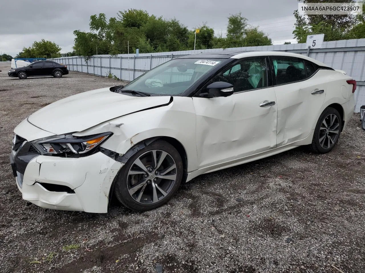 2016 Nissan Maxima 3.5S VIN: 1N4AA6AP6GC423907 Lot: 70474114