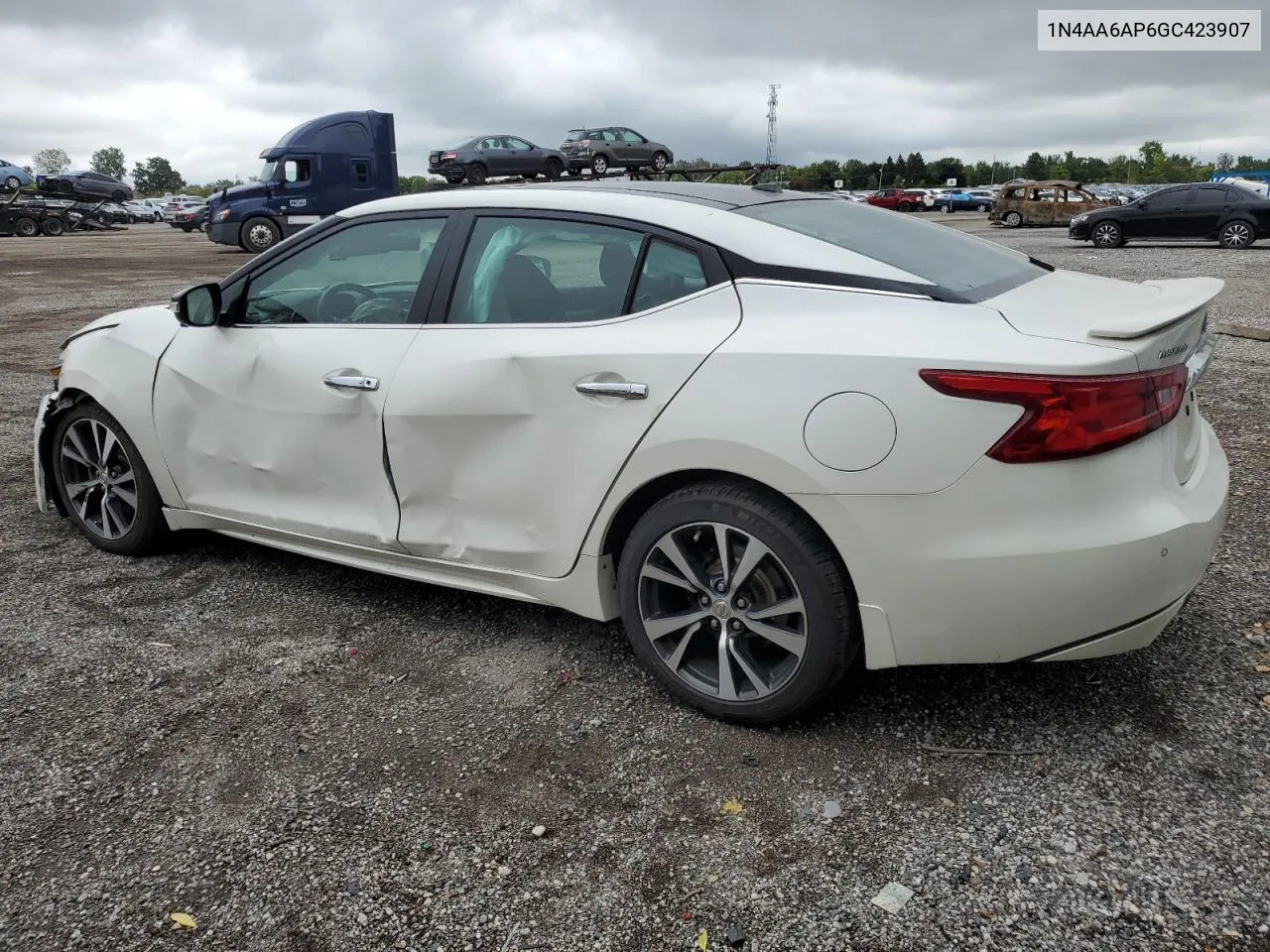 2016 Nissan Maxima 3.5S VIN: 1N4AA6AP6GC423907 Lot: 70474114