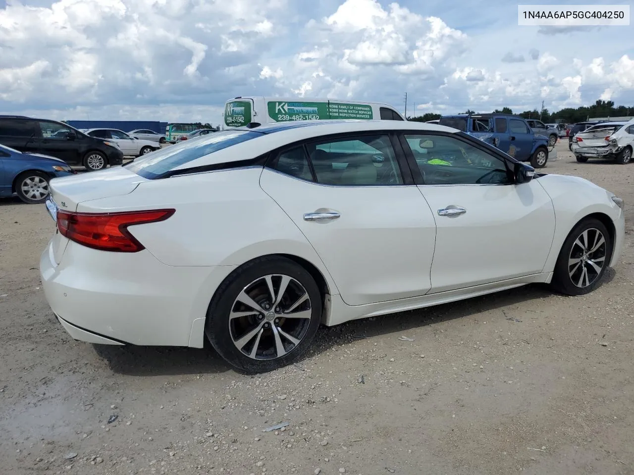 2016 Nissan Maxima 3.5S VIN: 1N4AA6AP5GC404250 Lot: 70857124