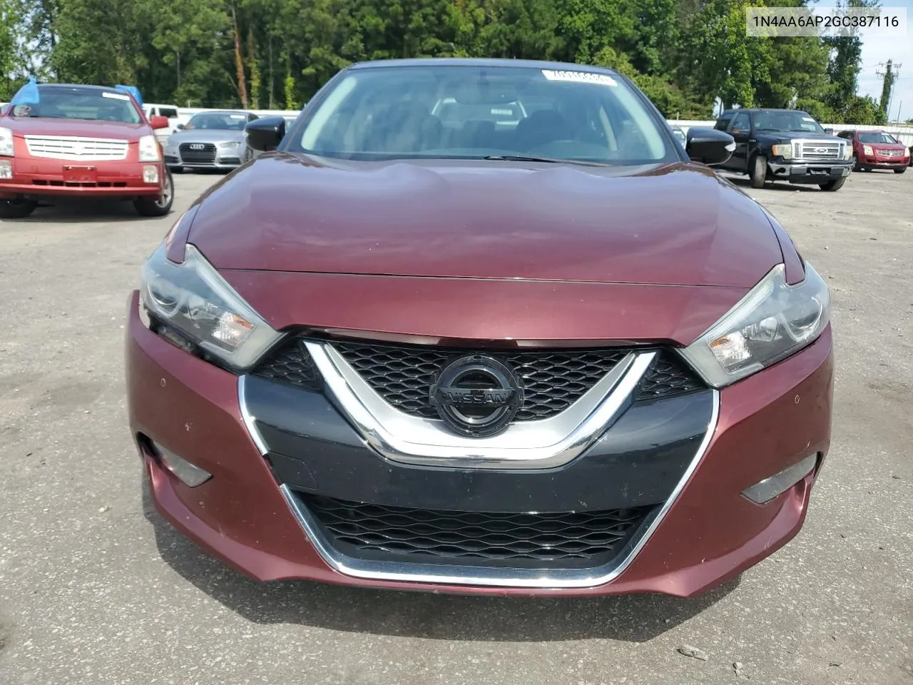 2016 Nissan Maxima 3.5S VIN: 1N4AA6AP2GC387116 Lot: 70916634