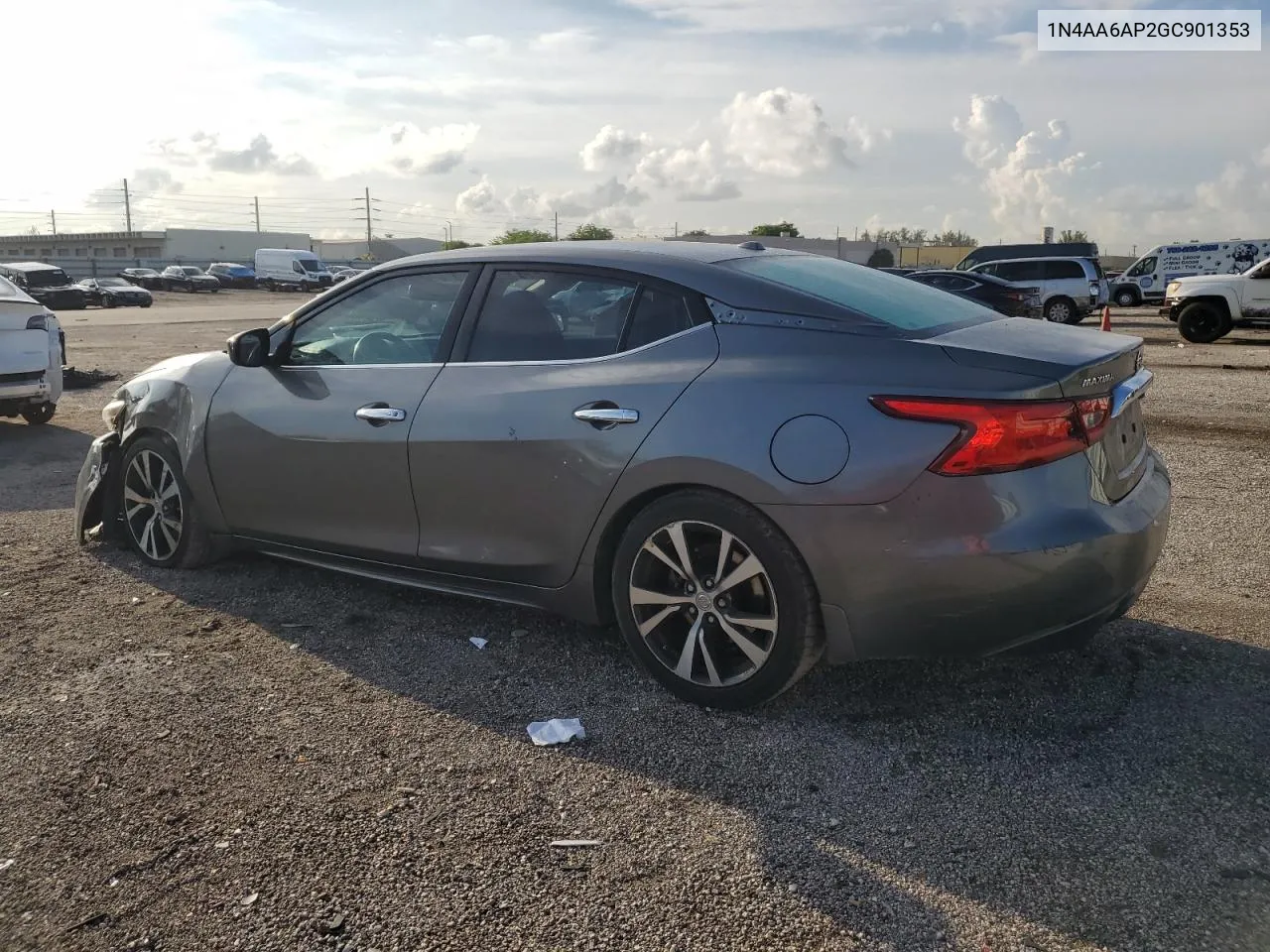 2016 Nissan Maxima 3.5S VIN: 1N4AA6AP2GC901353 Lot: 71004014